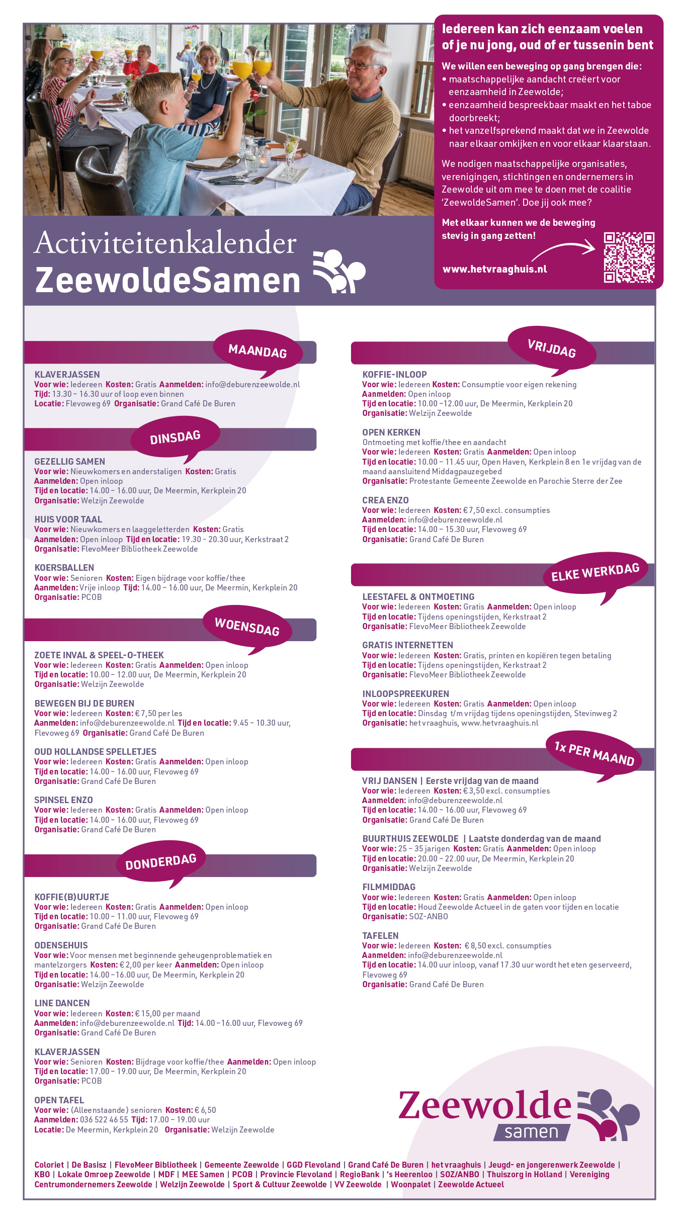 Activiteitenkalender Zeewolde